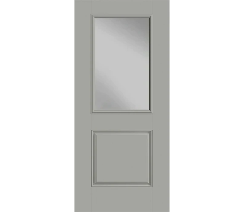 Memphis Half Light 1 Panel Fiberglass Entry Door