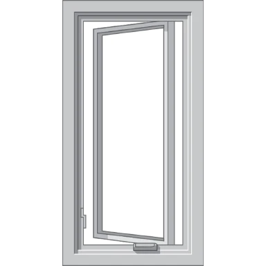 Memphis Pella Hurricane Shield Series Vinyl Casement Window